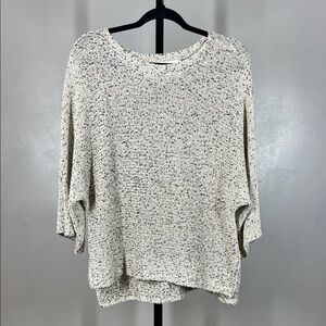 Lush Black and White Women's Sweater